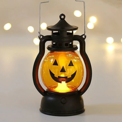 Mini Halloween Skummel Gresskar Hengelampe | Skanto