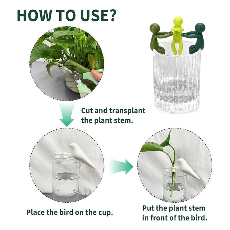 Skanto | PlantPal | Solid støtte for plantene dine - 6 Stykker