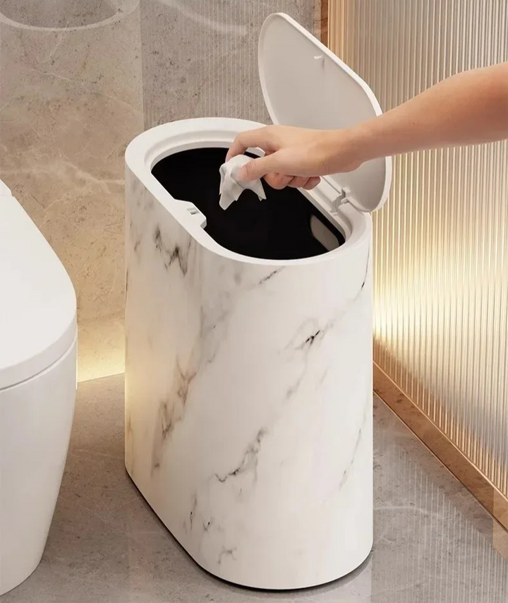 Nordisk marmor design søppelbøtte Skanto