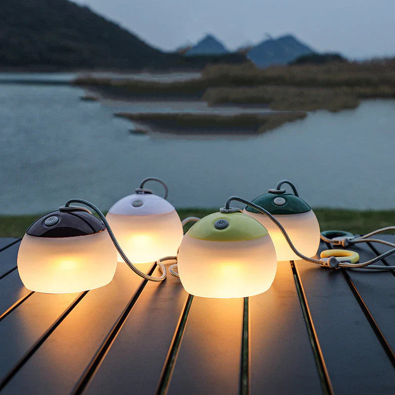 Skanto | Multifunksjonell Vintage Campinglampe - HeritageGlow