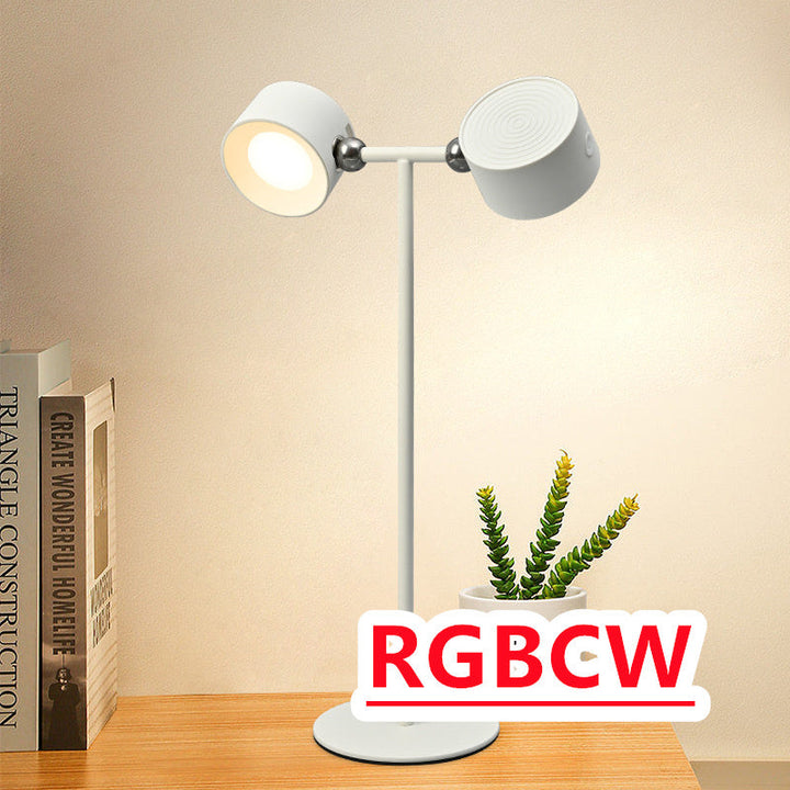 Berøringsfølsom LED bordlampe med magnetisk base. | Skanto