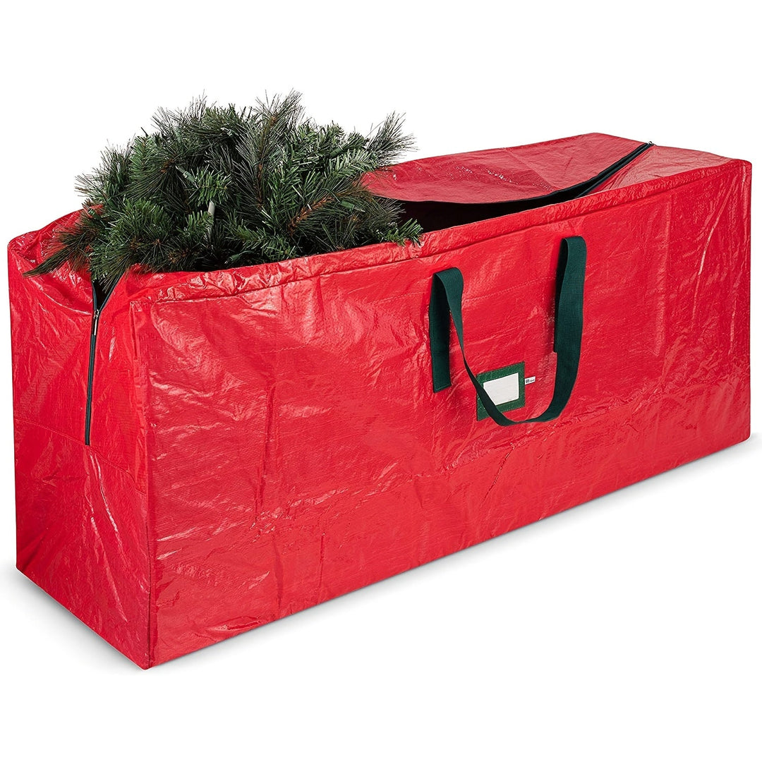 Skanto | Stor Oppbevaringspose for Kunstige Juletre – Vanntett og Holdbar Polyester Modell TreeTote
