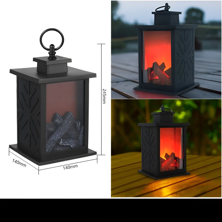 RadiantGlow Flamme Lampe - Bring Varme og Atmosfære til hjemmet ditt | Skanto