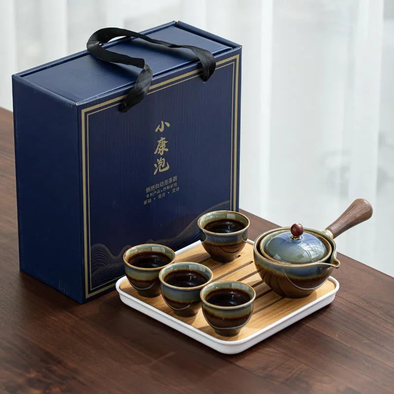 Skanto | Porselen Gongfu Teaset – Tidløs Eleganse, Perfekt Teopplevelse
