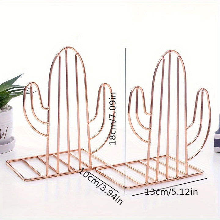 CactusIron - Lekne Bokstøtter for Barnerommet Skanto