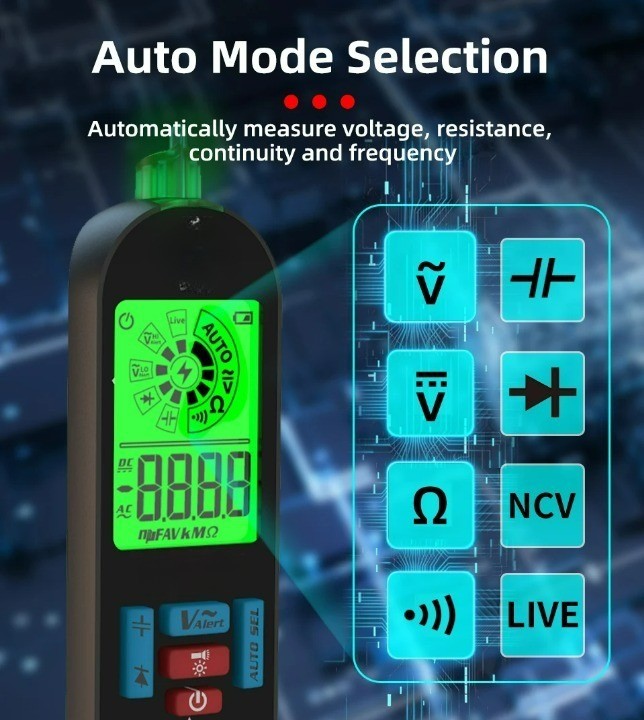 Volt Vision Smart Elektronisk Trådtester