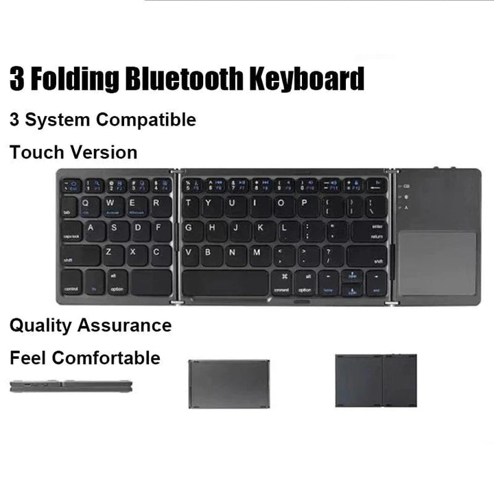 Skanto | Sammenleggbar Bluetooth-tastatur med berøringspad