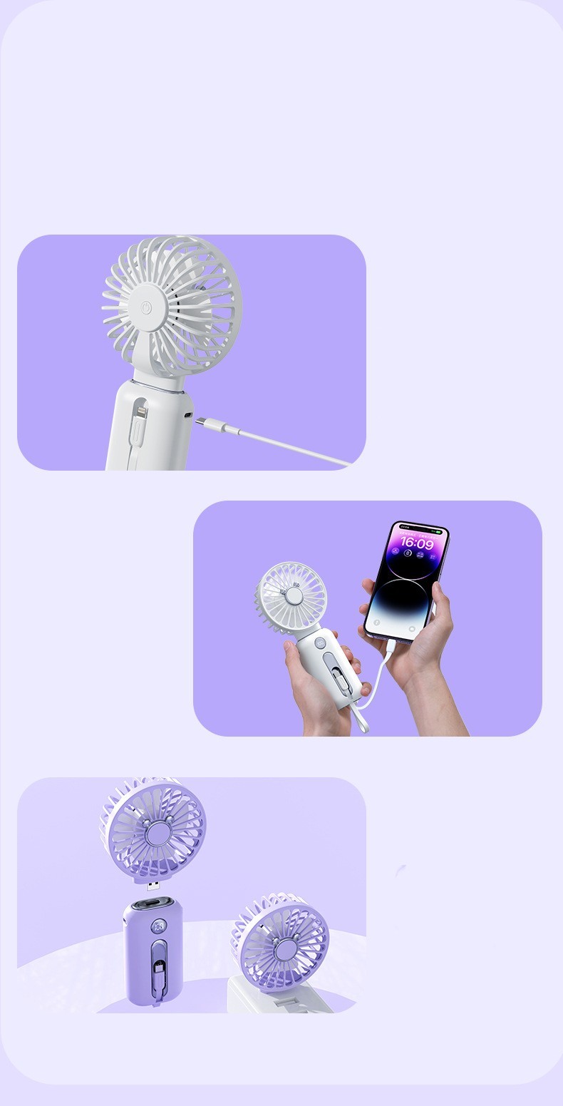 Dual-Use Mini Fan | Skanto