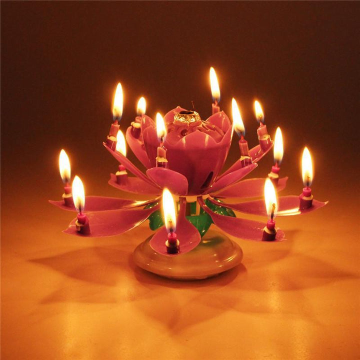 Skanto | 🎂Magical Flowers Birthday Candle