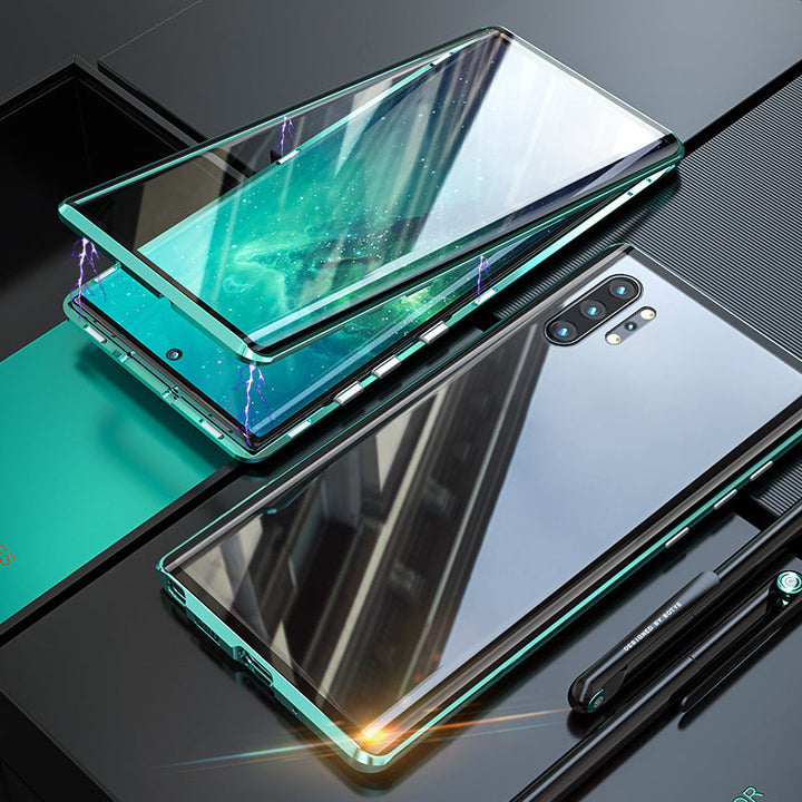 Skanto | Magnetisk herdet glass dobbeltsidig telefondeksel for Samsung og iPhone