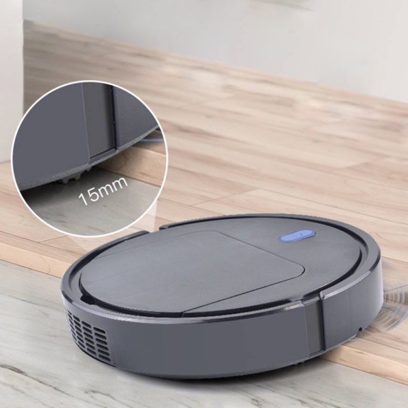 Skanto | Cleanoro S6 Robotstøvsuger | Kompakt & Intelligent | For dyrehår, Harde gulv & Tepper | 2t driftstid
