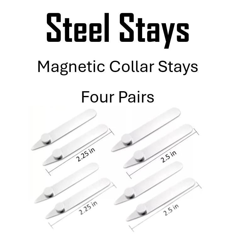 Skanto | SteelStays Magnetiske Kragepinner