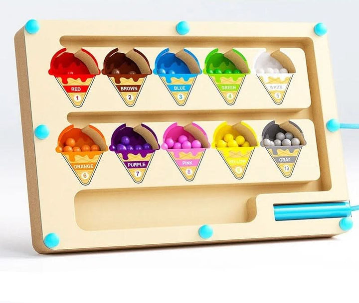 Skanto | Magnetisk farge- og tallspill for barn fra 3 år og oppover