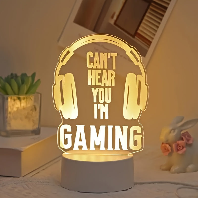 GameLamp - Kompakt LED Bordbelysning med USB Skanto