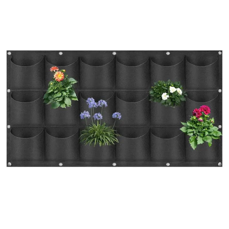 Skanto | Filtplantepose for vertikal montering – Tredimensjonal, Ikke-vevd plantepose