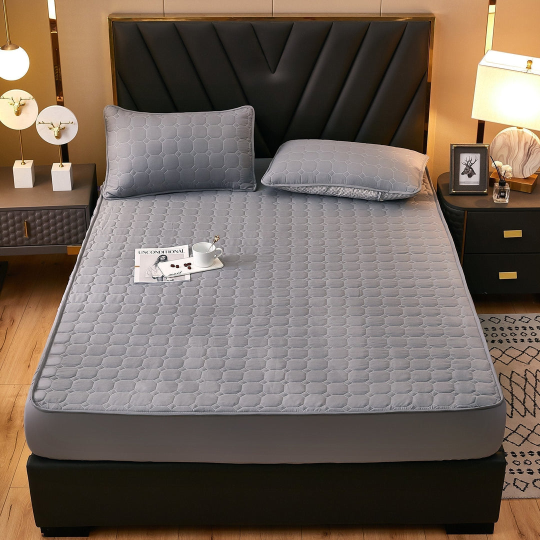Skanto | CushioGuard Silk Madrassbeskytter | Pustende og luksuriøs beskyttelse for madrassen din