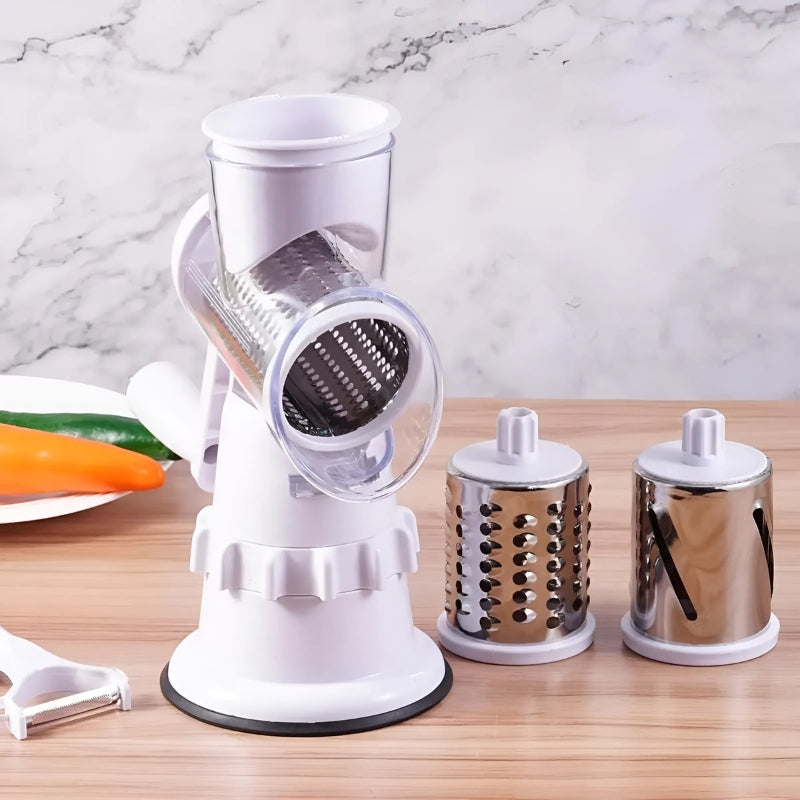 VeggieMaster Slicer - Håndholdt grønnsaksskjærer med 3 blader Skanto