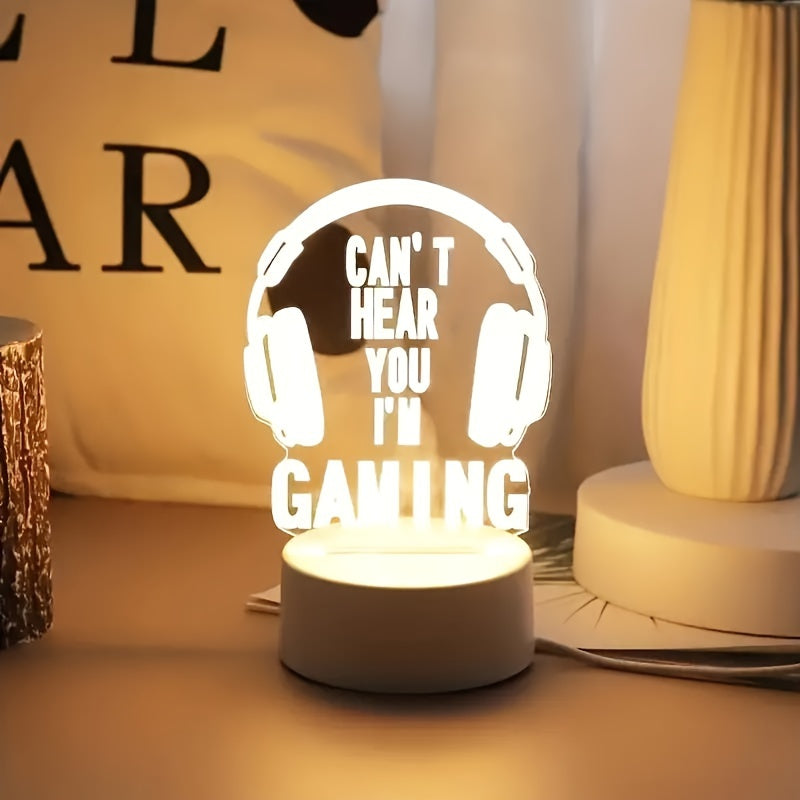 GameLamp - Kompakt LED Bordbelysning med USB Skanto