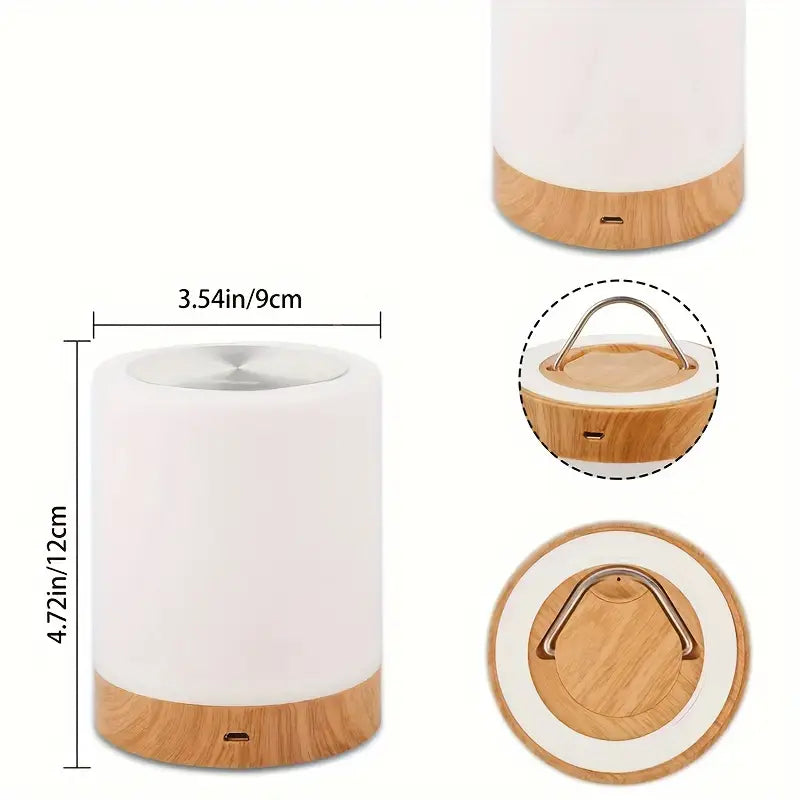 Skanto | Dimbar LED Nattlampe med Modern Design og Fargeforandring