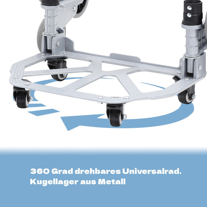 Trappetransportvogn Sammenleggbar Trappetruck opptil 75kg | Skanto