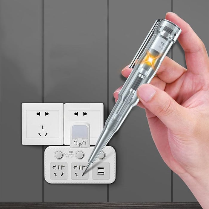 ProVolt Spenningsdetektor Sett – Vanntett & LED Indikator (2 Stykker) | Skanto