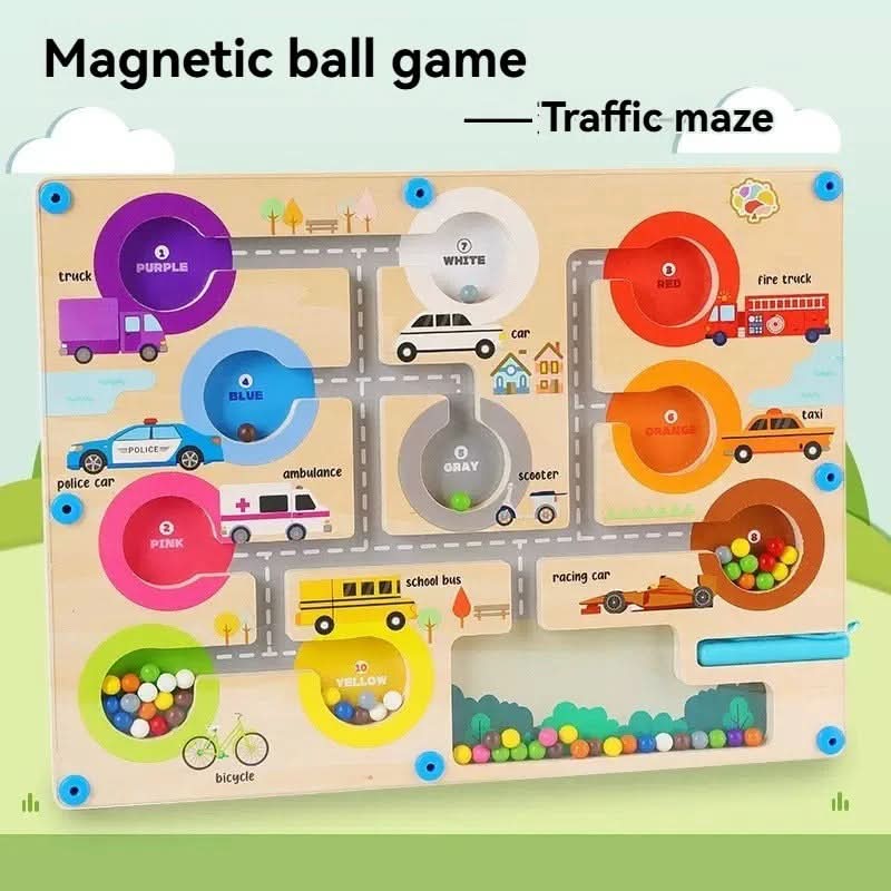 Skanto | Magnetisk farge- og tallspill for barn fra 3 år og oppover
