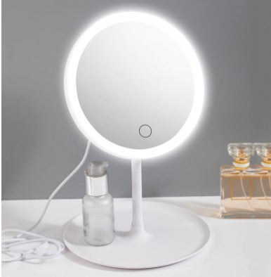 Kristallklar sikt Smart Touch LED Makeup Speil