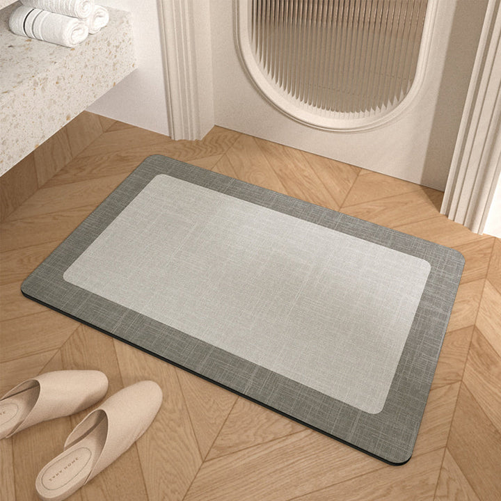 Non-Slip Minimalisme Baderomsgulvmatte - Super Absorberende, Lett å Rengjøre | Skanto