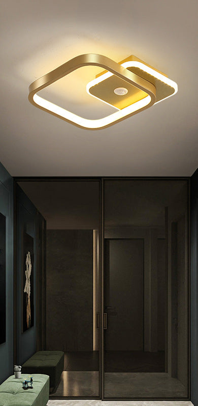 Skanto | MotionGlide PIR Bevegelsessensor LED Taklampe | Smart Belysning | Energisparende | Perfekt for Gang & Bad
