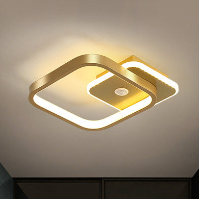 Skanto | MotionGlide PIR Bevegelsessensor LED Taklampe | Smart Belysning | Energisparende | Perfekt for Gang & Bad