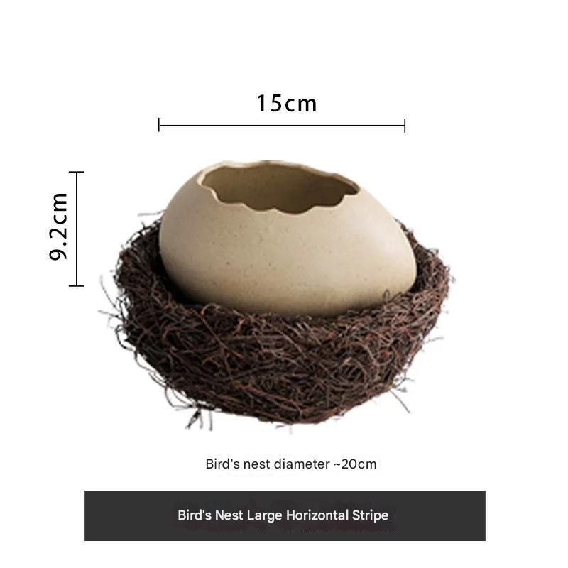 Skanto | Kreativ Keramisk Fuglerede Eggshell Skål