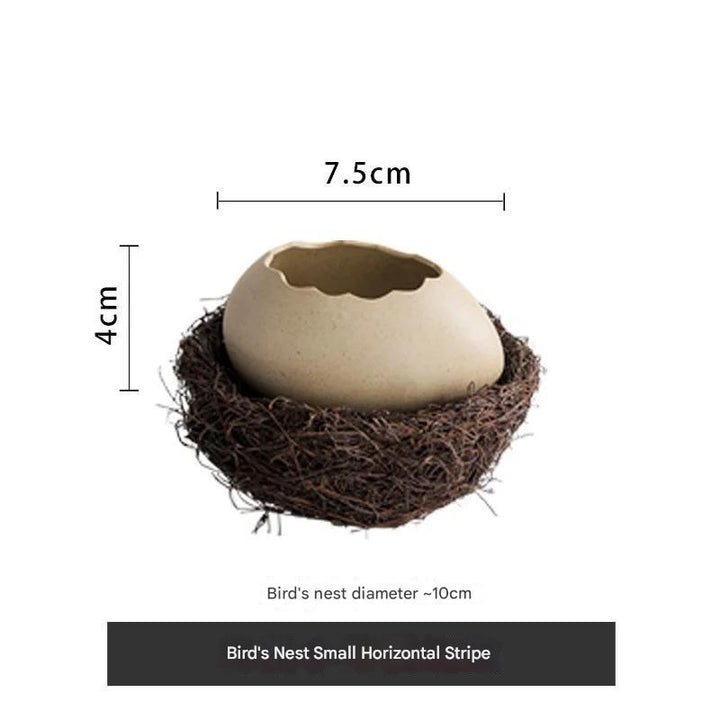 Skanto | Kreativ Keramisk Fuglerede Eggshell Skål