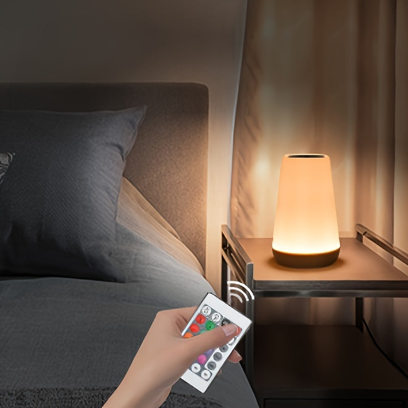 SpaceGlow – Trådløs LED Nattlampe med Timer Skanto