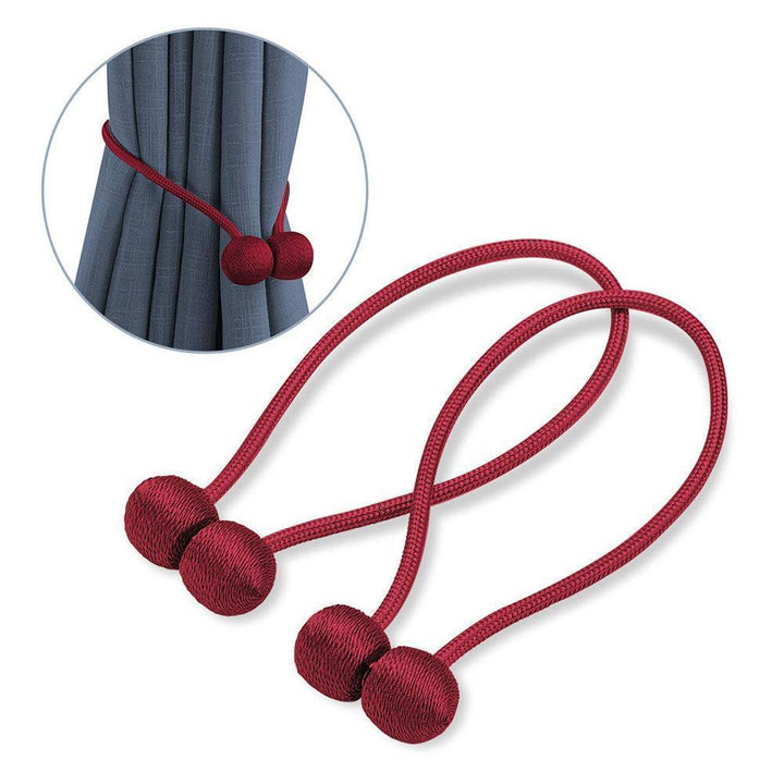 Skanto | Elegant Magnetisk Gardinbøyle, 2 PC