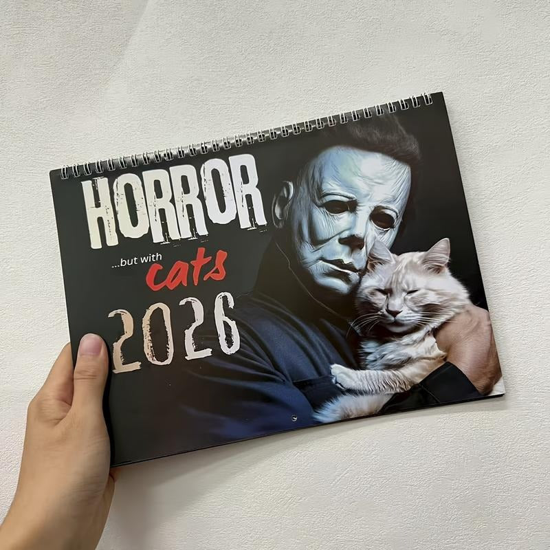 Skanto | Horror Cat Veggkalender