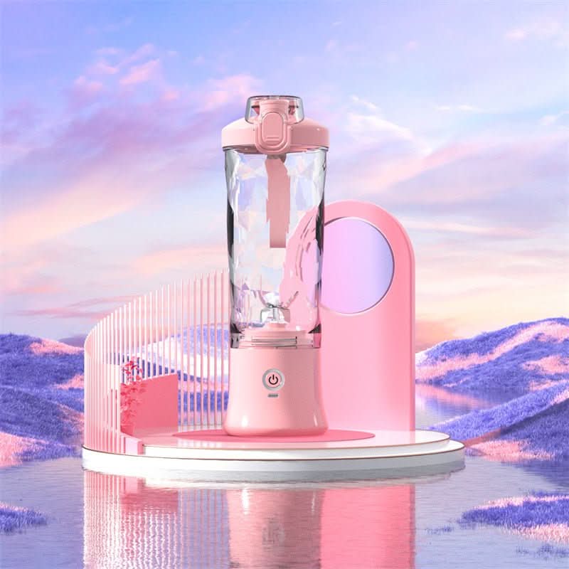 Skanto | Bærbar smoothieblender med 4000 mAh batteri & 600 ml kapasitet