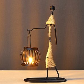 Retro Elegant Lysestake for Interiør Skanto