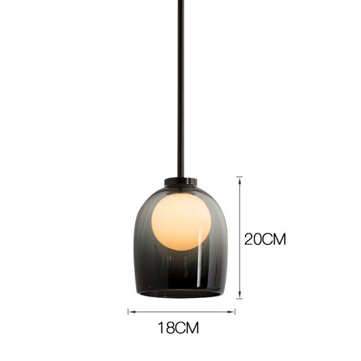 Skanto | Moderne Glass Pendellampe
