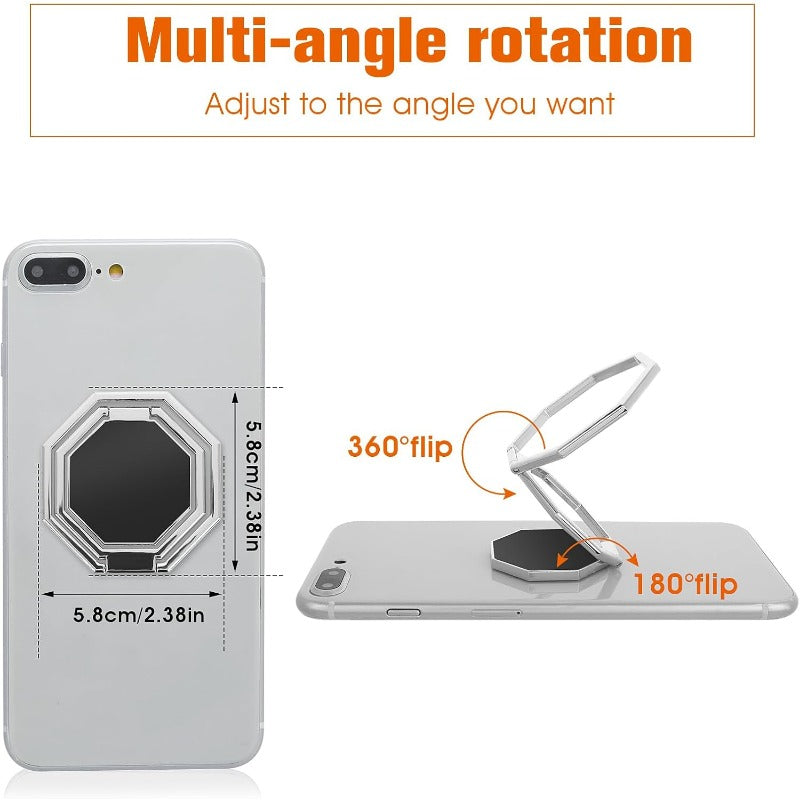 Skanto | FlexiRing 360° Magnetisk Telefonholder & Stativ