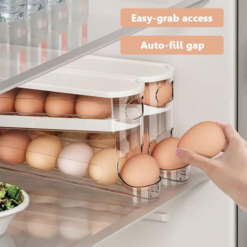 Skanto | Tyngdekraft-Drevet Egg Organisator