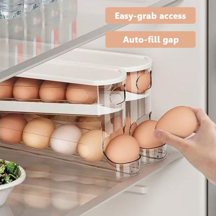 Skanto | Tyngdekraft-Drevet Egg Organisator