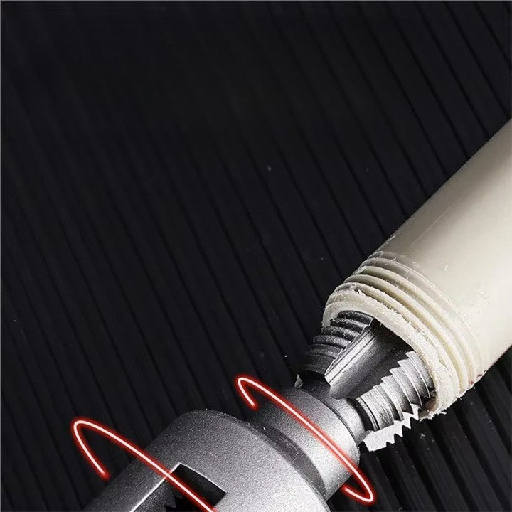 Skanto | Pipe Thread Reamer & Edge Cutter Drill Attachment Tool