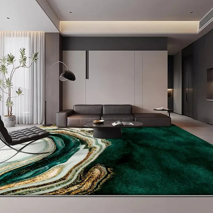 Skanto | Område teppe Moderne Abstrakt Marmor Polyester