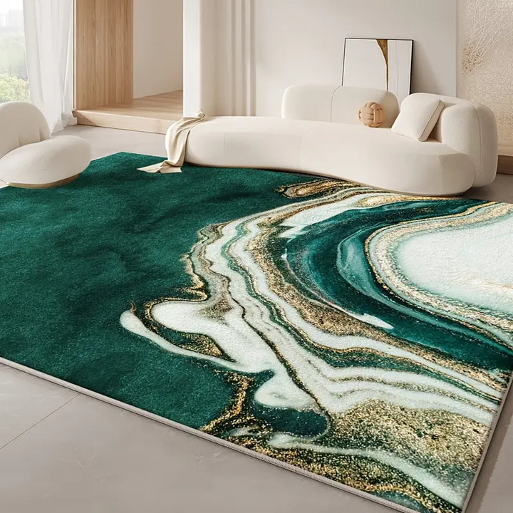 Skanto | Område teppe Moderne Abstrakt Marmor Polyester