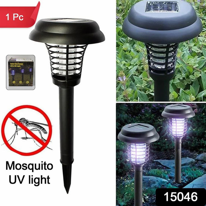 Skanto | Sol Insektdreper med LED Lys – Vanntett Hagebelysning for Myggavvisning
