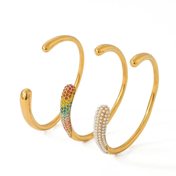 Skanto | Aksonert Klassisk Bangle Cuff Armbånd