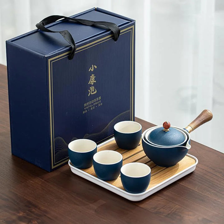 Skanto | Porselen Gongfu Teaset – Tidløs Eleganse, Perfekt Teopplevelse