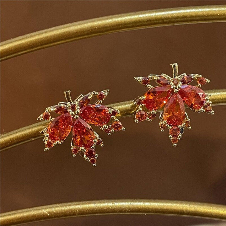 Skanto | Maple Leaf Charm Elegant Halskjede