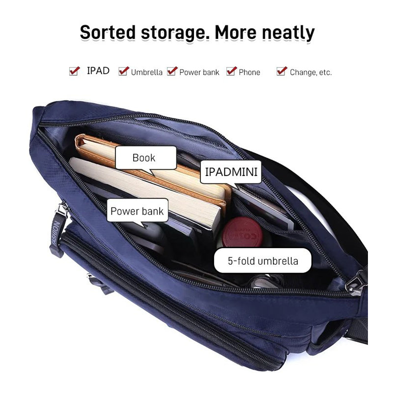 Skanto | Multi Pocket Herre Fritidsveske
