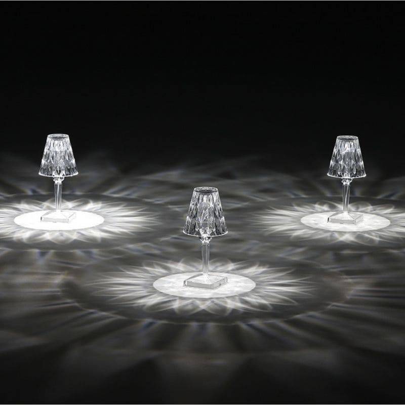 Frendorf | Akryl Krystall Bordlampe - LuxeGlow